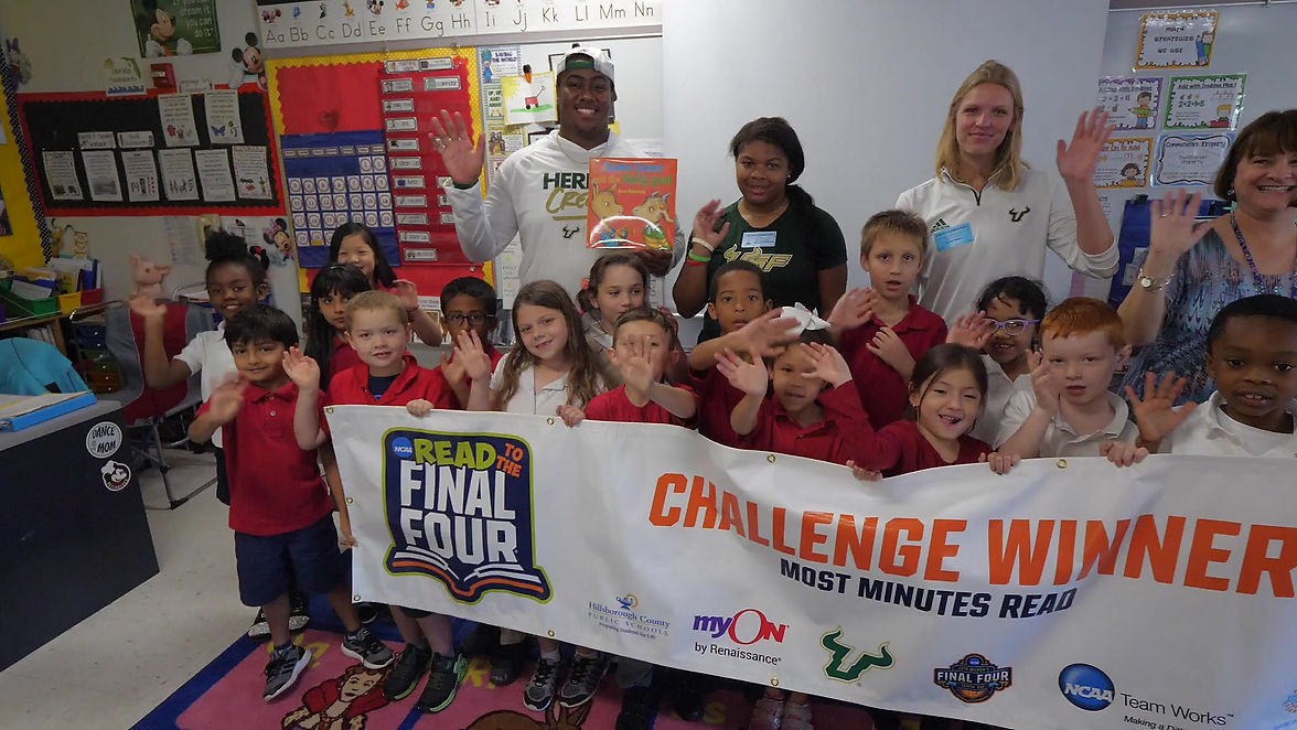 Chiles Read to the Final Four Celebration